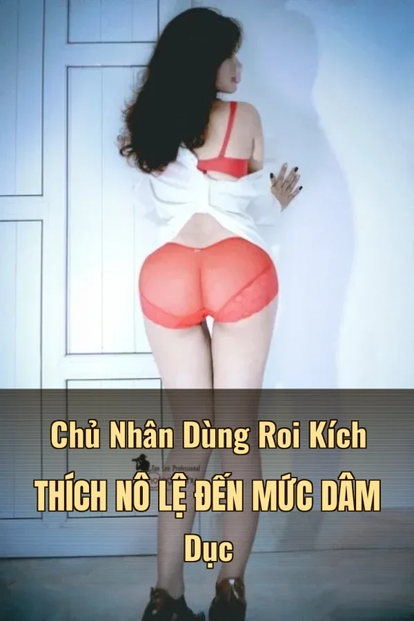 Chủ Nhân Dùng Roi Kích Thích Nô Lệ Đến Mức Dâm Dục